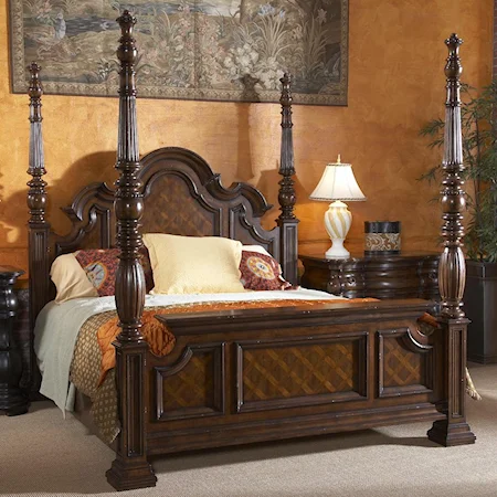 Traditional King Poster Bed